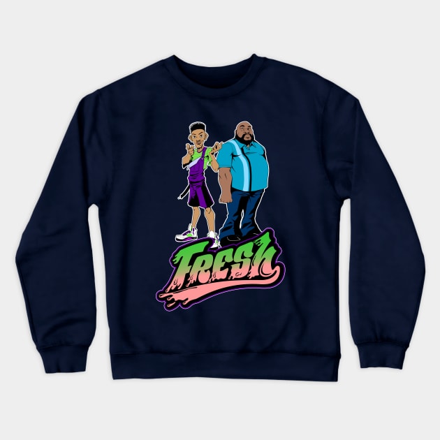 Fresh Prince and Uncle Phil Crewneck Sweatshirt by Styleuniversal